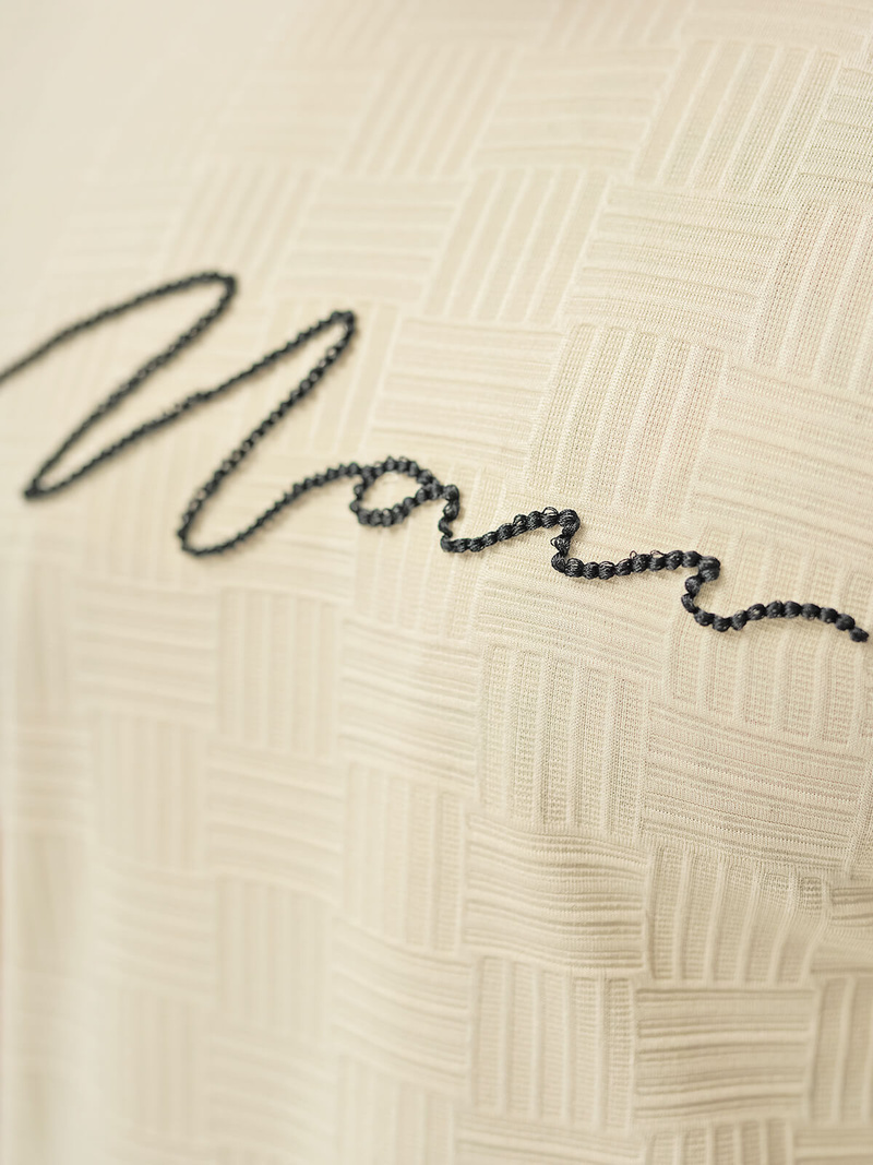 Tricou bărbați bej OZONEE O/QS11628