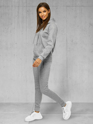 Trening dama doua piese gri OZONEE JS/CKW02