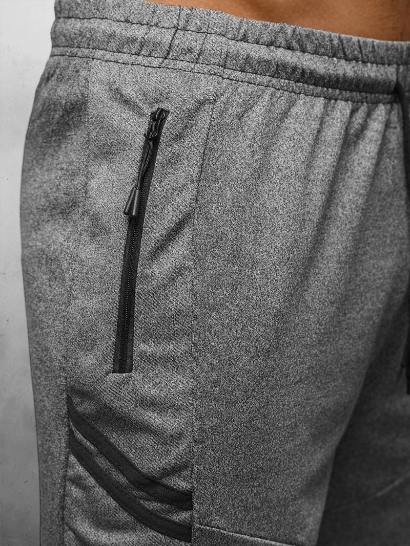 Pantaloni scurți sport bărbați antracit OZONEE JS/68041/5
