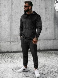 Compleu sport bărbaţi negru OZONEE O/D7517