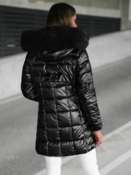 Geacă de femei neagră OZONEE JS/16M9120/392Z