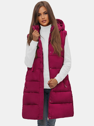Vestă femei bordo OZONEE O/81276