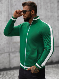 Hanorac bărbați verde OZONEE O/2126Z