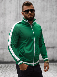 Hanorac bărbați verde OZONEE O/2126Z