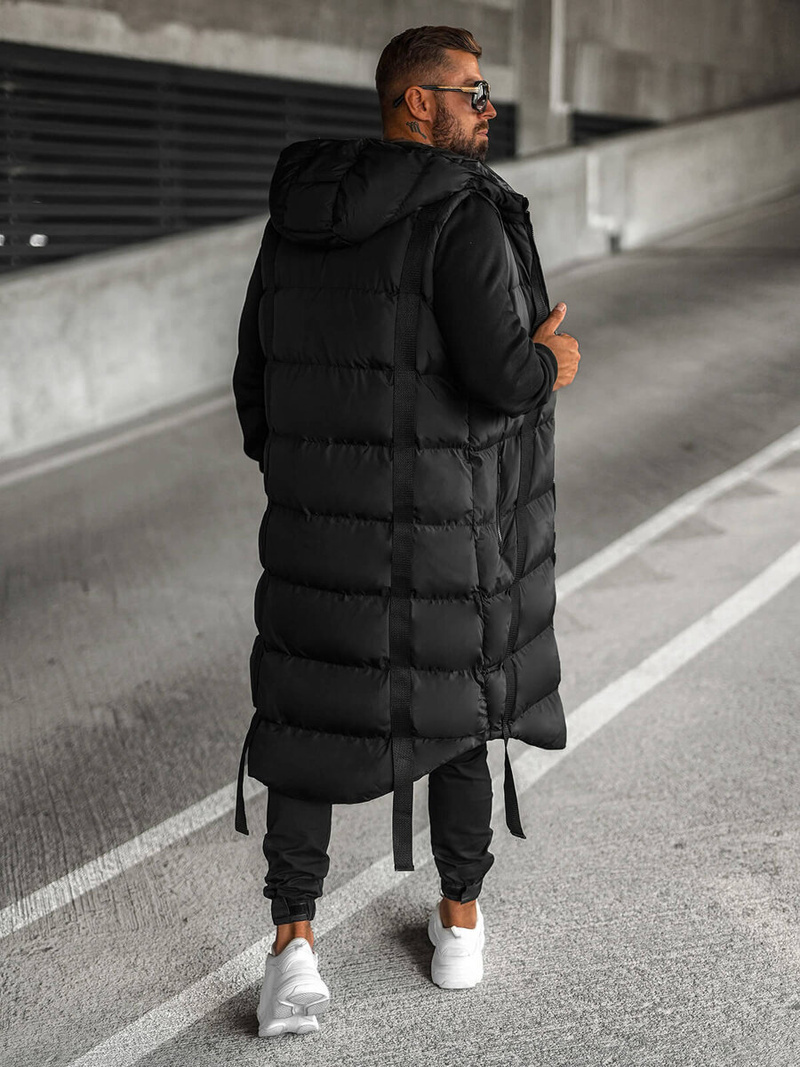 Vestă bărbați neagră OZONEE O/M3201Z