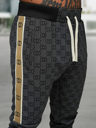 Compleu sport bărbaţi negru OZONEE O/FF5110AB