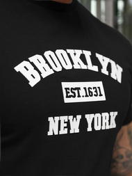 Tricou bărbați negru OZONEE NB/MT3134