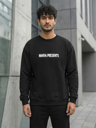 Hanorac bărbați negru OZONEE JS/65B3919/3Z