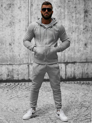 Compleu sport bărbaţi gri OZONEE JS/XW2008