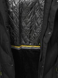 Geacă bărbați neagră OZONEE JS/5M3137/392