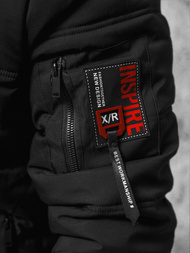 Geacă bărbați neagră OZONEE JS/84M3030/392