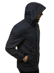 Jachetă de primăvară bărbați albastru marin OZONEE MG/2510