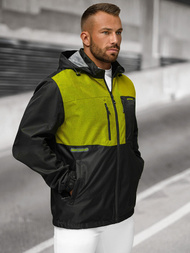 Jachetă bărbați neagră OZONEE JS/22M311/392Z