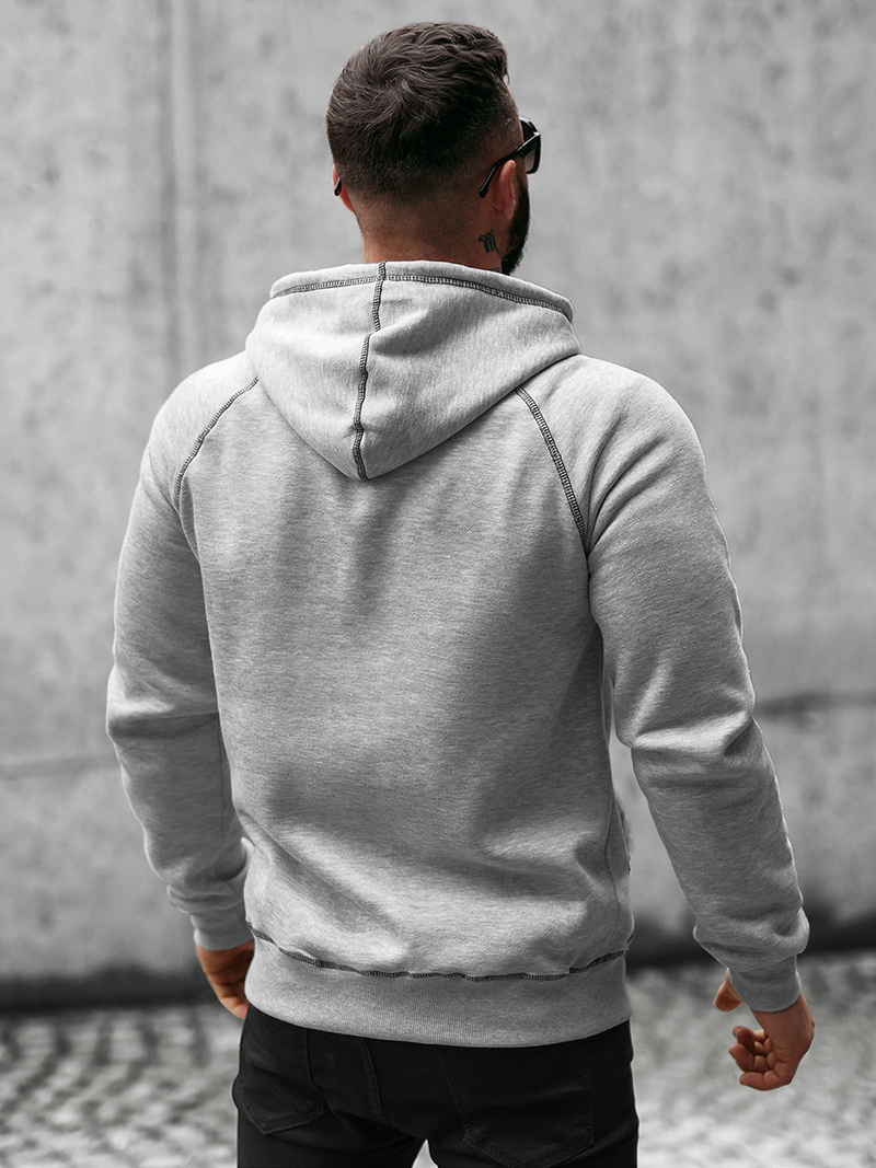 Hanorac bărbați gri OZONEE O/8B152/2