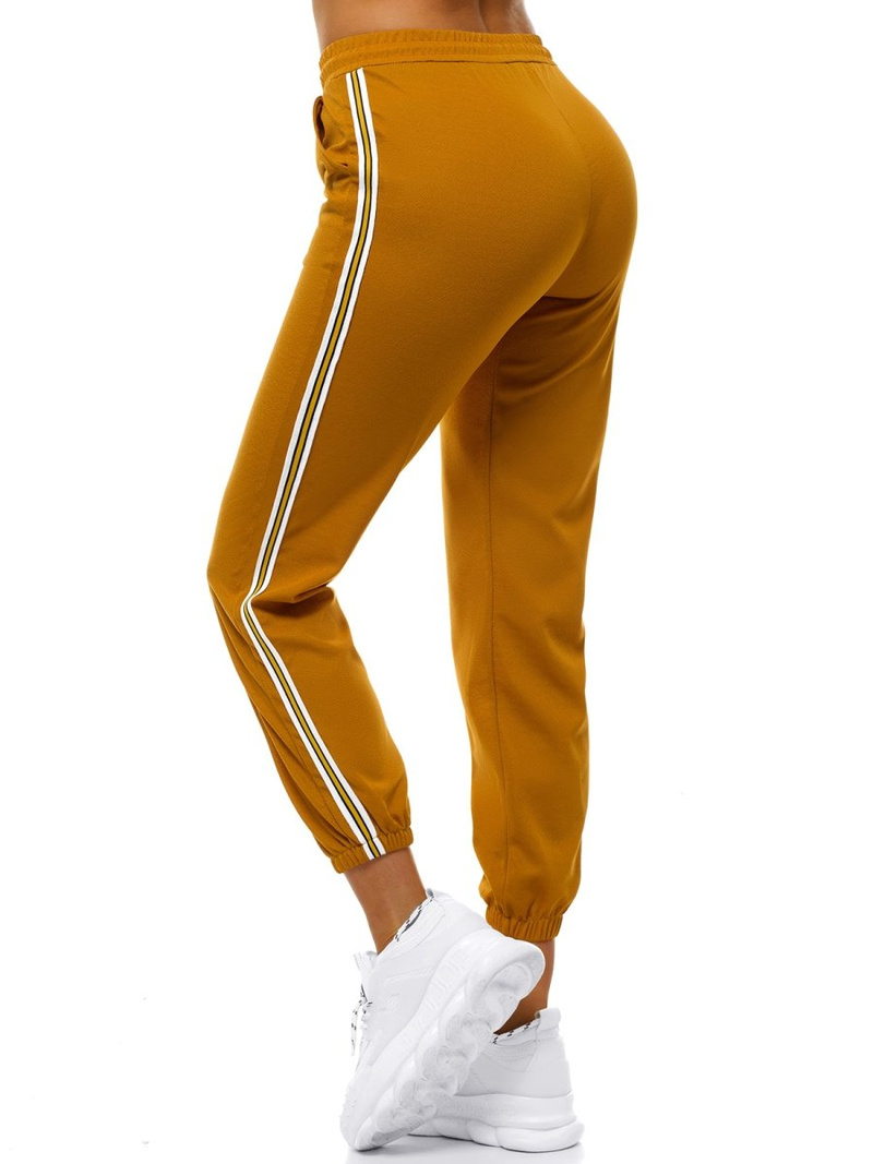 Pantaloni de training femei camel OZONEE JS/1020/B10