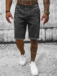 Pantaloni scurti bărbați negri OZONEE O/24000