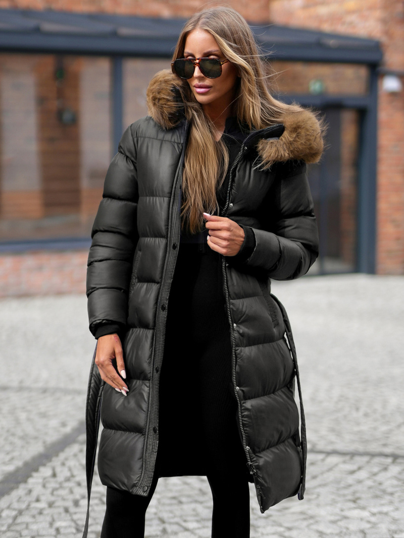 Geacă damă neagra OZONEE JS/5M3298/392Z