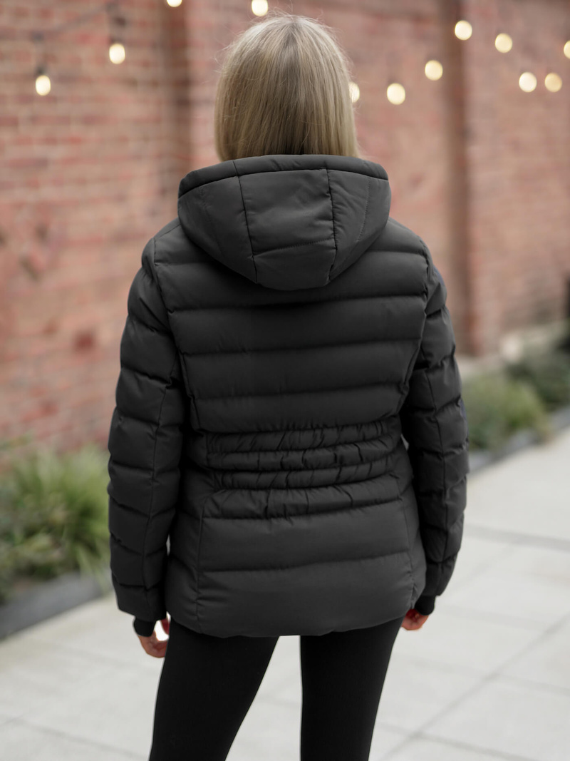 Geacă de iarnă femei neagră OZONEE JS/M769/392Z