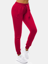 Pantaloni de training femei bordo OZONEE JS/CK01