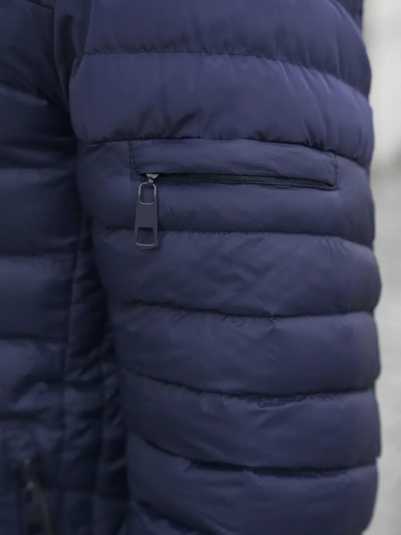 Jachetă bărbați albastru marin OZONEE JS/M792/215