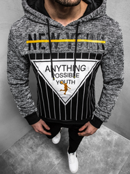 Hanorac bărbați gri OZONEE JS/KS1907Z