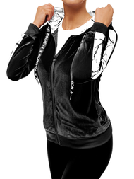 Hanorac femei neagră OZONEE O/82270