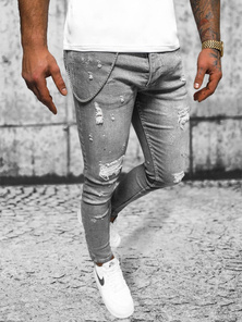 Blugi Bărbaţi Antracit OZONEE O/MB459