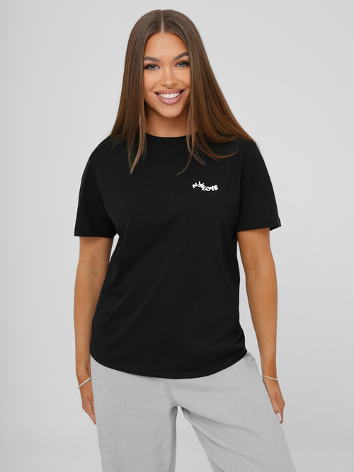 Tricou femei negri OZONEE JS/R61658