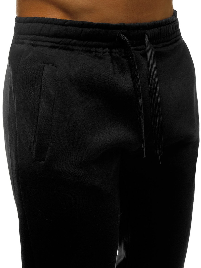 Pantaloni de trening bărbaţi negri OZONEE JS/HH02