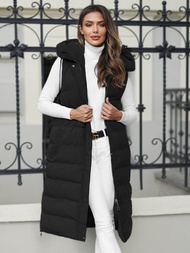 Vestă femei neagră OZONEE JS/5M3157/392Z