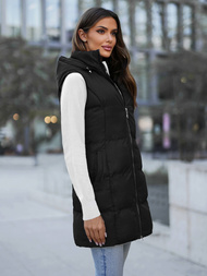 Vestă femei neagră OZONEE JS/M721/392Z