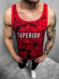 Tricou bărbați rosii OZONEE JS/SS11037Z