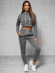 Trening dama doua piese antracit OZONEE JS/8C67/5