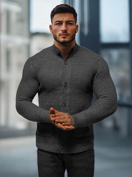 Pulover bărbați antracit OZONEE NB/MM6020/3Z