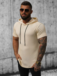 Tricou bărbați bej OZONEE O/P1150