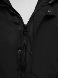 Geacă bărbați neagră OZONEE JS/5M718/392