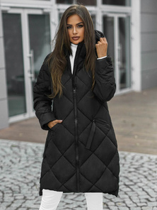 Geacă de femei neagra OZONEE JS/5M3168/392Z