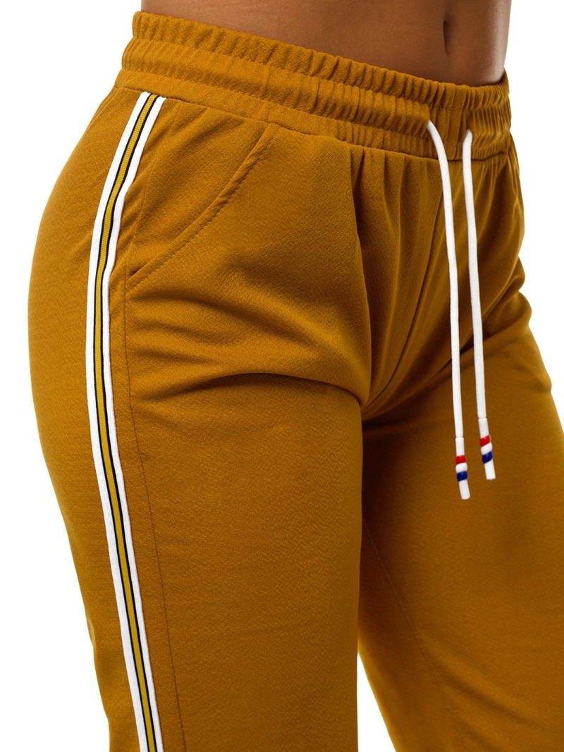 Pantaloni de training femei camel OZONEE JS/1020/B10