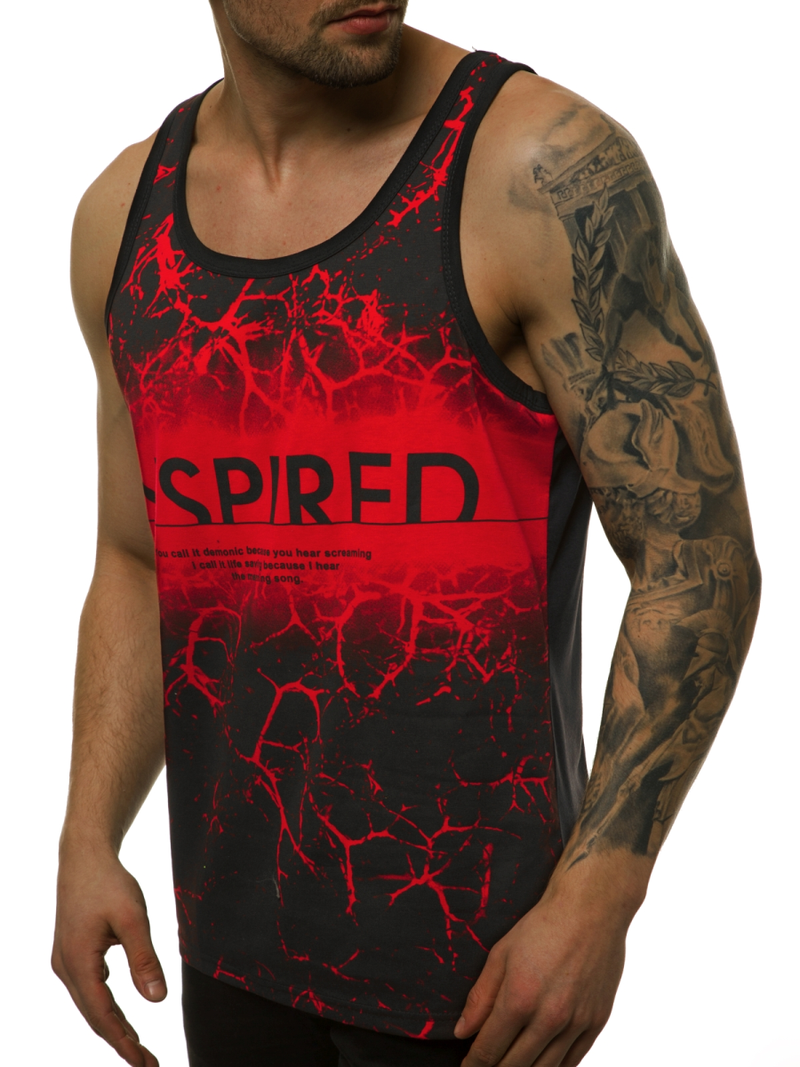 Maiou bărbați rosii OZONEE JS/SS11050