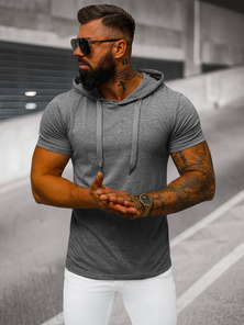 Tricou bărbați antracit OZONEE JS/8T89/5