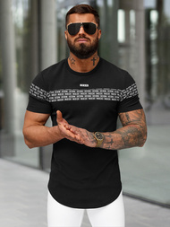 Tricou bărbați negru OZONEE O/B1216