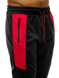 Pantaloni de trening bărbaţi negri OZONEE JS/JZ11011