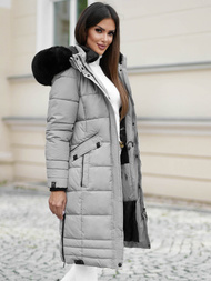 Geacă de femei gri OZONEE O/W377Z