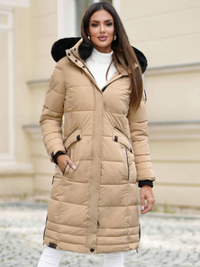 Geacă de femei bej OZONEE O/W377Z