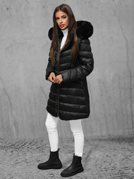 Geacă damă neagra OZONEE JS/5M3162/392