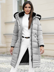 Geacă de femei gri OZONEE O/W377Z