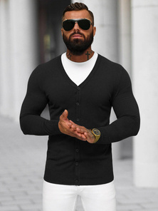 Pulover bărbați negru OZONEE NB/MM6006/4Z