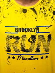 Maiou bărbați galben OZONEE JS/KS2075