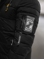 Geacă bărbați neagră OZONEE JS/57M7503/392