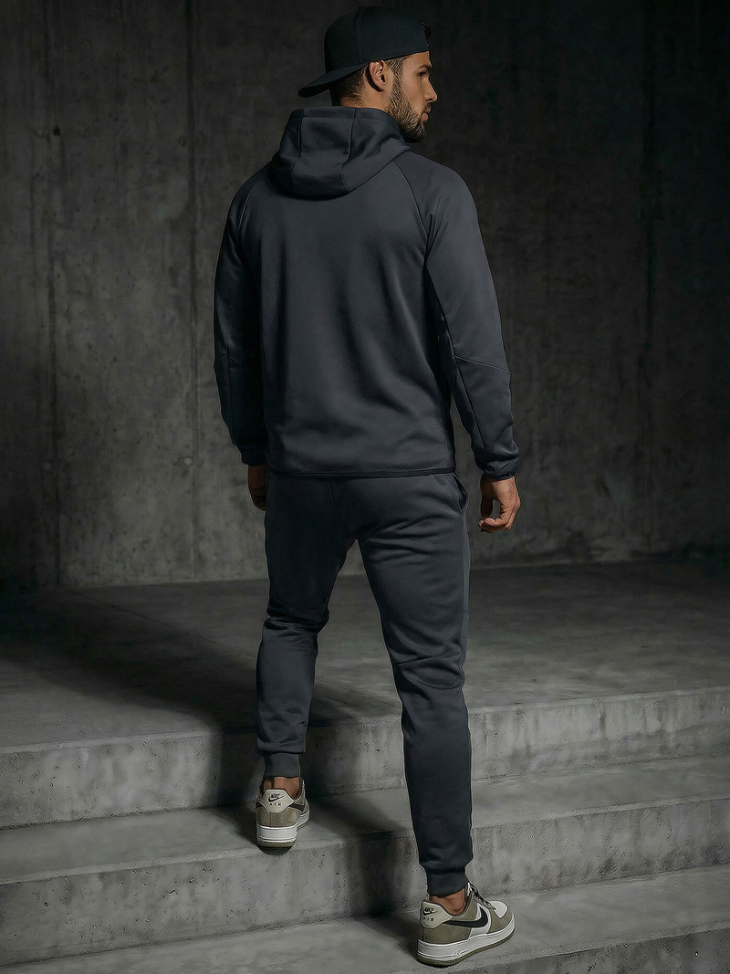 Compleu sport bărbaţi albastru marin OZONEE JS/8C1966/25